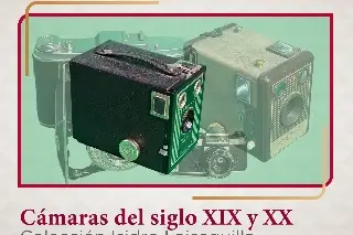 Imagen Invitan a exposición de cámaras en la Fototeca de Veracruz