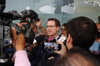 Imagen Nos mintió con el pañuelito blanco. AMLO debe dar explicación sobre huachicol fiscal: Anaya