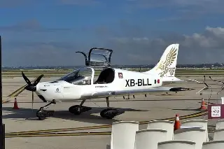 Imagen El Halcón 2.1 primera aeronave mexicana certificada: destaca Ebrard (+Video)