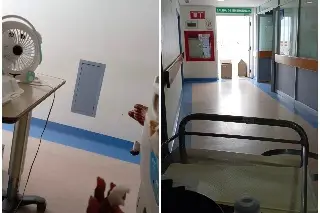 Imagen Decenas de pacientes están hospitalizados sin aire acondicionado en el ISSSTE de Veracruz