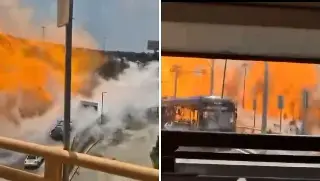Imagen Así comenzó la explosión de pipa de gas en CDMX (+VIDEOS)