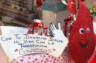 Imagen Ante estafas, realizan colectas externas de donación de sangre en Veracruz