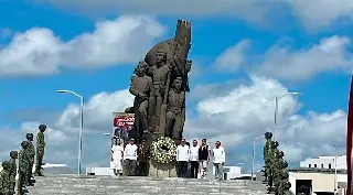 Imagen Conmemoran el 178 aniversario del “Día de los Niños Héroes”en Boca del Río 