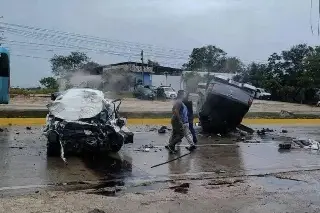 Carambola deja 5 muertos y 6 heridos en Cancún; dos de las víctimas son niños