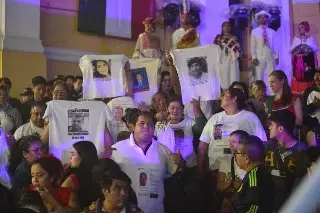 Dimos el grito pero de dolor ante la indiferencia del gobierno en tema de los desaparecidos: Colectivos