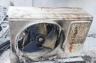 Estos fueron los daños que causó el incendio de globo aerostático que cayó en vivienda de San Andrés 
