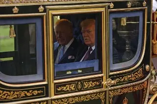 Imagen Donald Trump y Carlos III intercambian elogios durante sus discursos en Inglaterra 