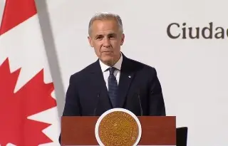 Imagen Carney subraya que Canadá y México 'complementan' sus fuerzas 'en tiempos de desafío'