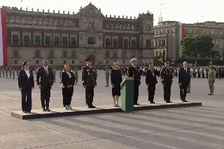 Imagen Sheinbaum honra a víctimas de los sismos de 1985 y 2017