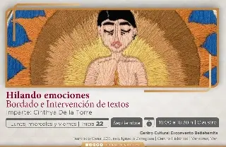 Imagen Invitan a laboratorio de hilado en el Exconvento Betlehemita, en Veracruz