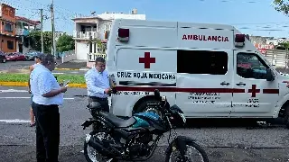 Imagen Accidente deja un motociclista lesionado en Veracruz 