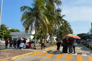 Imagen Bloquean la avenida 20 de Noviembre en Veracruz, esto exigen 