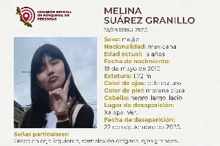 Imagen Menor de edad desaparece en Xalapa, Veracruz; estas son sus características 