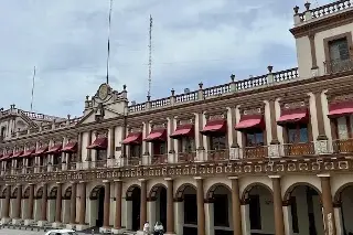 Imagen Trabajador cae de azotea durante remodelación del Palacio de Gobierno 