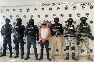 Imagen Detienen en Guanajuato a presunto lider criminal vinculado en plagio de dos agentes de SSPC