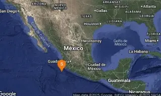 Imagen Reportan serie de sismos, el más fuerte de 5.7 en Jalisco, este jueves