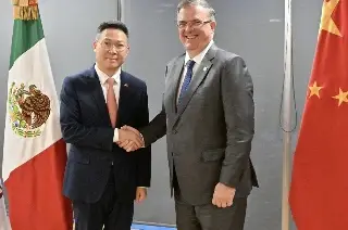Imagen Ebrard se reúne con embajador de China por aranceles de México al país asiático