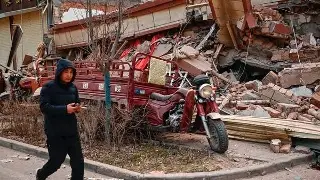 Imagen Terremoto en noroeste de China deja 9 heridos, 7.812 desplazados y cientos de derrumbes