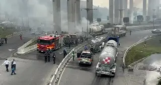 Imagen Suman 31 muertos tras explosión de pipa de gas en CDMX ¿Cuántos siguen hospitalizados?