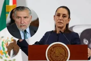 Imagen Sheinbaum defiende inocencia de Adán Augusto; insiste en que haya pruebas