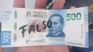 Imagen Comerciantes piden estar alerta por pago con billetes falsos en municipios de la zona centro de Veracruz