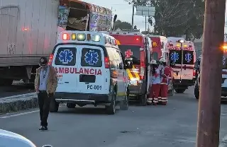 Imagen Se accidentan peregrinos en la México- Veracruz, este es el saldo 