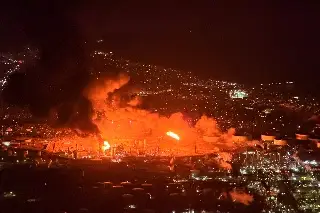 Imagen Incendio en refinería de Chevron en California (+Video)