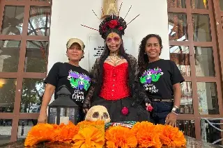 Imagen Más de mil catrinas desfilarán en Veracruz; no quieren nada de Halloween