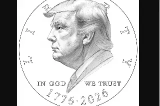 Imagen ¿Tendrá Trump su propia moneda con su cara?