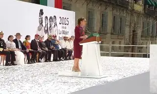 Imagen Quien traicione o robe al pueblo enfrentará la justicia, advierte Claudia Sheinbaum