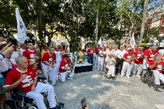 Imagen Celebran la llegada del fuego olímpico del 68 en Veracruz 