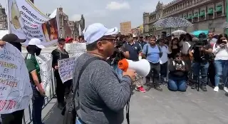 Imagen Policías protestan en Zócalo de la CDMX; esto exigen 