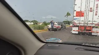 Imagen Reportan caos vial en la Veracruz-Xalapa ¿Qué pasó?