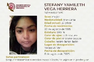 Imagen Joven mujer desaparece en el puerto de Veracruz 