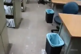 Imagen Realizan trabajos de reparación tras inundación en IMSS de Cuauhtémoc de Veracruz 