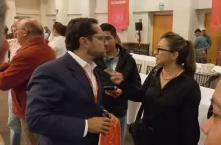 Imagen En evento de MC, reaparece Mercedes Santoyo, la excontralora de Cuitláhuac García