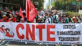 Imagen La CNTE anuncia paro nacional de 24 horas. ¿Cuándo? Tome precauciones 