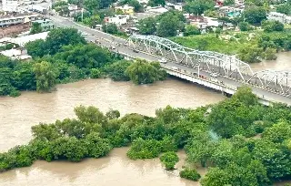 Imagen PC alerta por 'avenida importante' del río Cazones, al norte de Veracruz