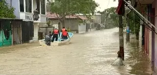 Imagen Veracruz, entre los estados más afectados por lluvias; hay un policía muerto 