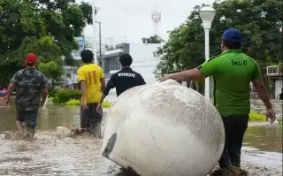 Imagen Gráfica | Así fue el impresionante incremento del Río Cazones, al norte de Veracruz 