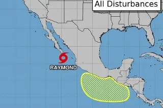 Imagen Prevén que la tormenta tropical Raymond ingrese a tierra ¿Cuándo?