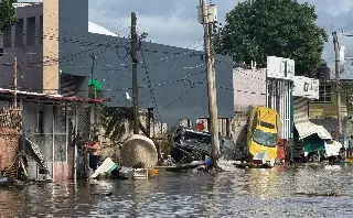 Imagen ¿Cómo va la atención al norte de Veracruz tras inundaciones? Esto informa Protección Civil