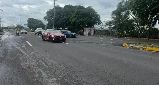 Imagen Así va la repavimentación de las zanjas en la avenida Miguel Alemán de Veracruz 
