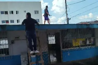 Imagen Roban por segunda ocasión en este año Jardín de Niños en Veracruz