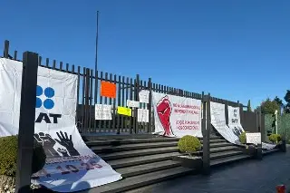 Imagen Se suma Puebla a huelga de trabajadores del SAT