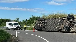 Hay cierre por accidente en autopista Tuxpan-Tampico ¿A qué altura?