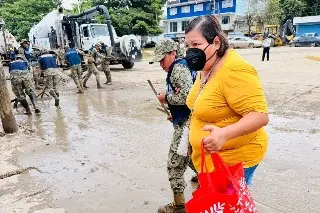 Imagen Van más de 3 mil 500 personas evacuadas y casi 4 mil 500 auxiliadas al norte de Veracruz