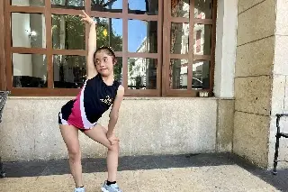 Ella es de Veracruz y representará a México en Panamericano de Gimnasia