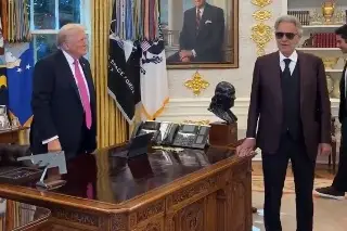 Imagen Andrea Bocelli canta a Trump en la Casa Blanca (+Video)