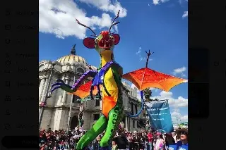 Imagen Inicia tradicional desfile de Alebrijes Monumentales en CDMX. Este es el recorrido